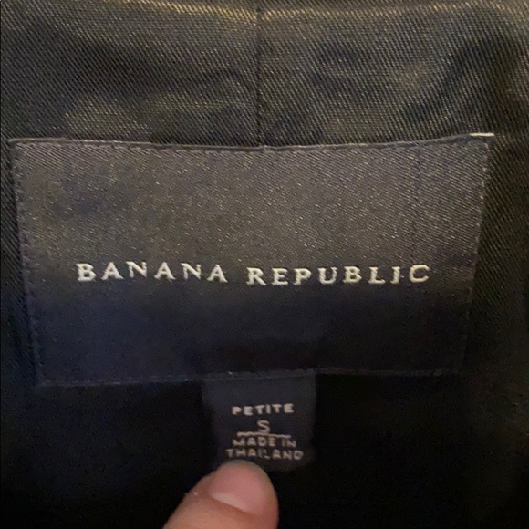 Banana Republic black Swing wool coat - Picture 4 of 12